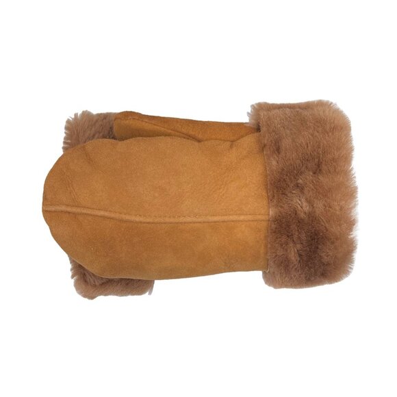 Shearling Sheepskin Leather Mittens – Winter Mittens for Men & Wom… - Picture 4 of 8